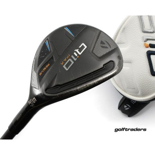 Taylormade Qi10 Max 5 Rescue Hybrid 27º Graphite Regular Cover New Grip M5048