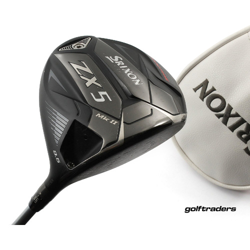 Srixon ZX5 MKII Driver 9.5º Graphite Stiff Flex Cover New Grip M5058