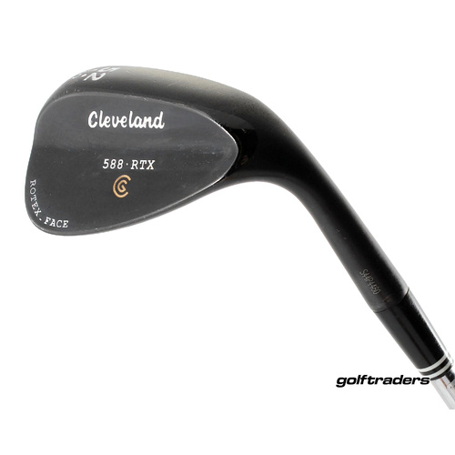 Cleveland 588 RTX Black Gap Wedge 52.10 Steel Wedge Flex New Grip M5078
