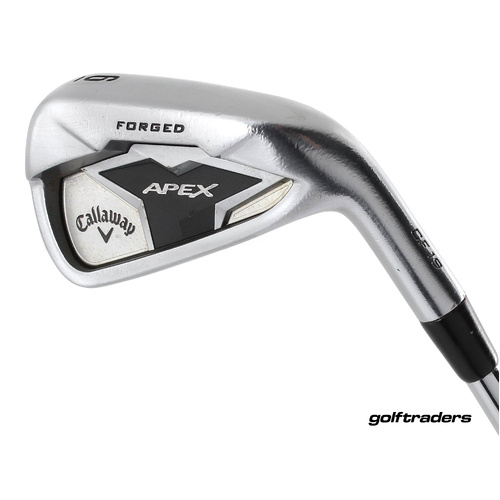 Callaway Apex CF19 Forged 6 Iron Steel Stiff Flex New Grip M5080