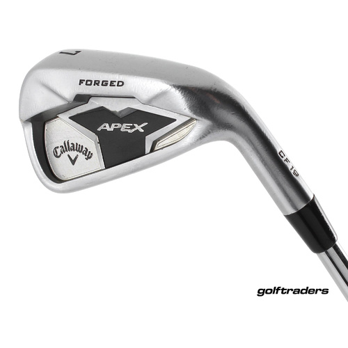Callaway Apex CF19 Forged 7 Iron Steel Stiff Flex New Grip M5081