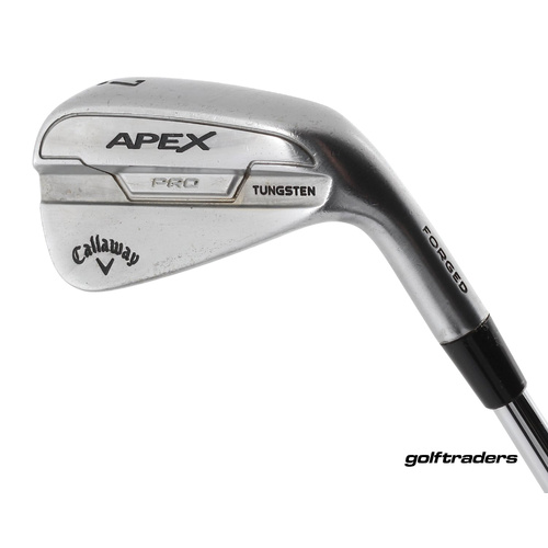 Callaway Apex Pro Tungsten Forged 7 Iron Steel Regular Flex New Grip M5107