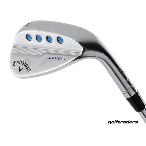 Callaway Jaws MD5 Chrome Sand Wedge 56.10S Steel Stiff Flex New Grip M5130