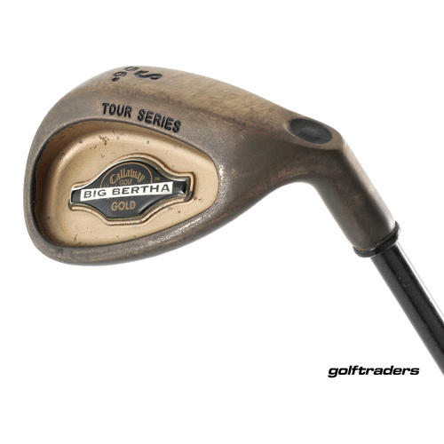 Callaway Big Bertha Gold Sand Wedge 56º Graphite Firm Flex New Grip M5131