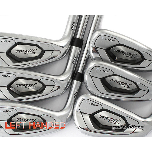 Titleist AP3 718 Irons 5-PW Steel Regular Flex Left Handed New Grips M5155