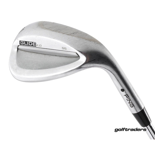 Ping Glide 2.0 SS Black Dot Lob Wedge 58.10 Steel Wedge Flex New Grip M915