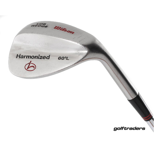 Wilson Harmonized Lob Wedge 60º Steel Wedge Flex New Grip M925