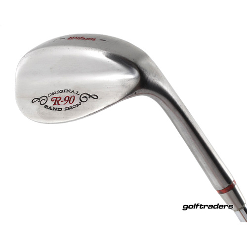 Wilson Original Model R-90 Sand Iron 55º Steel Stiff Flex New Grip M942