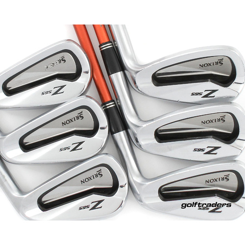 Srixon Z565 Forged Irons 5-PW Graphite Stiff Flex New Grips P1001