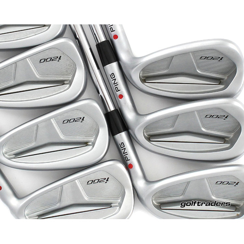 Ping i200 Red Dot Irons 4-PW Steel Stiff Flex New Grips P1009