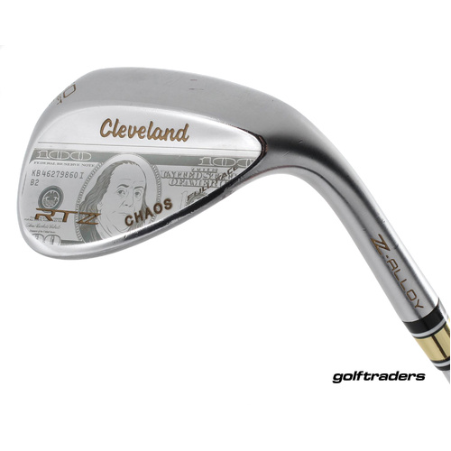 Cleveland RTZ Chrome Full Face Lob Wedge 60.08 Adapt Steel Wedge Flex P1010
