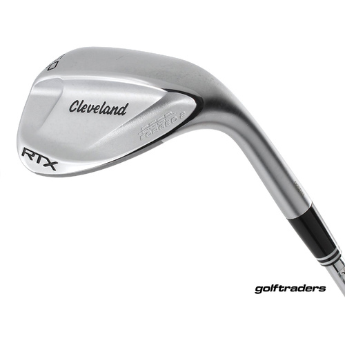 Cleveland RTX Deep Forged 2 Lob Wedge 60.10 Steel Stiff Flex New Grip P1012