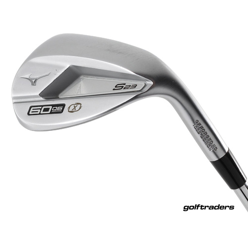Mizuno S23 Chrome Lob Wedge 60.06X Steel Stiff Flex P1013