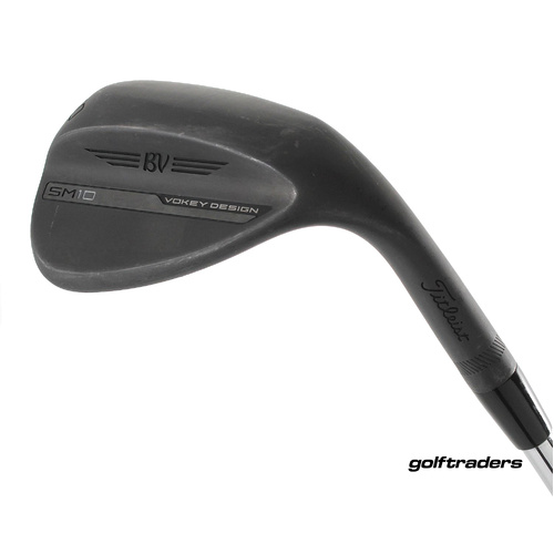 Titleist Vokey Design SM10 Jet Black Lob Wedge 60.12D Steel Stiff Flex P1017