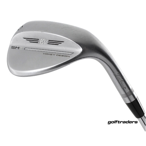 Titleist Vokey Design SM9 Tour Chrome Lob Wedge 60.12D Steel Stiff Flex P1018