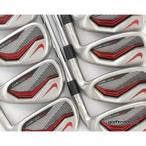 Nike VRS Covert 2.0 Irons 4-PW, GW Steel Regular New Grips +0.5" Longer P102