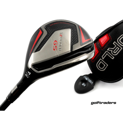 Honma T World GS 4 Hybrid 21º Graphite Stiff Regular Flex Cover P1068