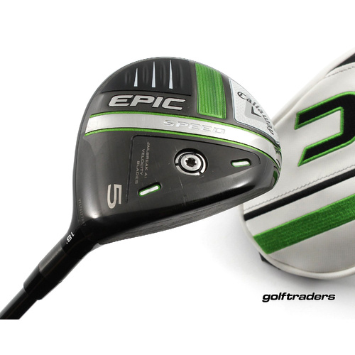 Callaway Epic Speed 5 Fairway Wood 18º Graphite Regular Flex Cover P1079