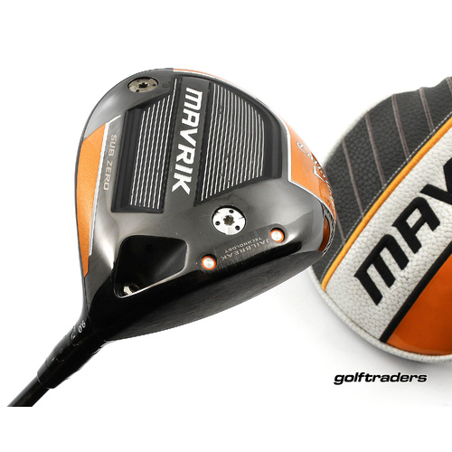 Callaway Mavrik Sub Zero Driver 9º Graphite X-Stiff Flex Cover New Grip P1092