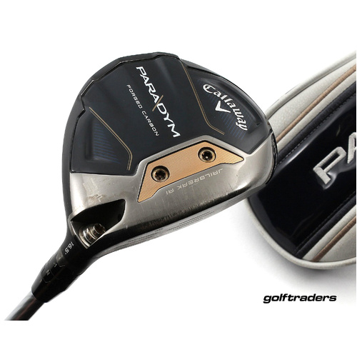 Callaway Paradym HL 3 Fairway Wood 16.5° Graphite Stiff Cover New Grip P1135