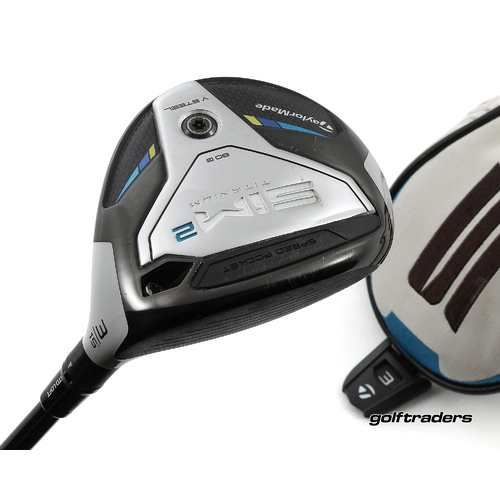 Taylormade Sim2 Titanium 3 Fairway Wood 15º Graphite Stiff Flex Cover P1140