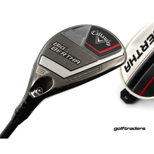 Callaway 2023 Big Bertha 5 Hybrid 24º Graphite Regular Cover New Grip P1155