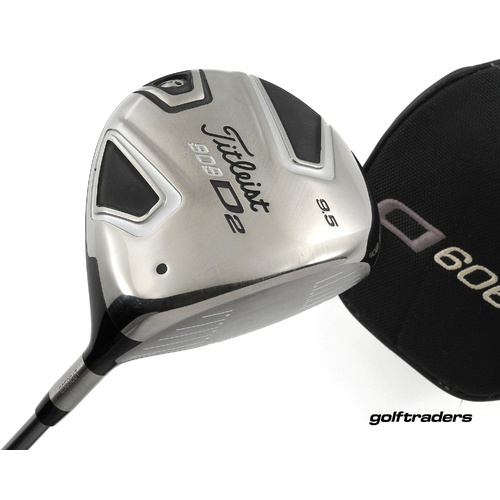 Titleist 909 D2 Driver 9.5º Graphite Stiff Flex Cover P1165