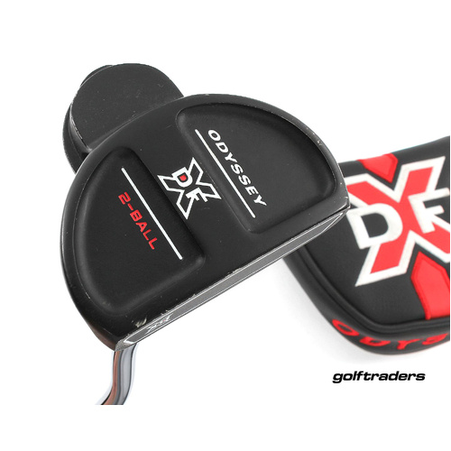 Odyssey DFX 2 Ball Mallet Putter 35" Steel Cover P1201