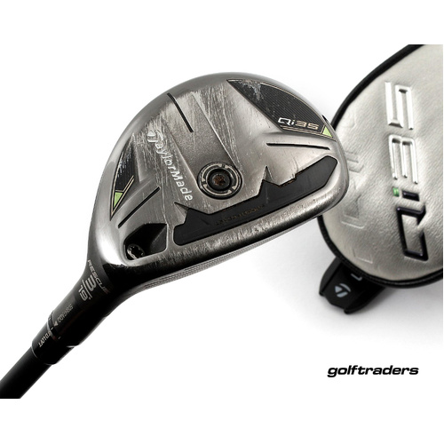 Taylormade Qi35 Rescue 3 Hybrid 19.5º Graphite Regular Flex Cover P1214