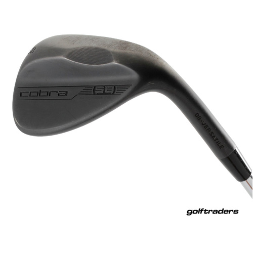 Cobra SB Black Lob Wedge 58.09 Versatile Steel Stiff Flex New Grip P1219