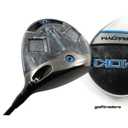 Callaway Paradym Ai Smoke Max Driver 9º Graphite TS Reg Cover New Grip P1221