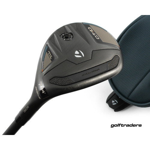 Taylormade Qi4D Max Lite 7 Hybrid 34º Graphite Stiff Cover New Grip P1237