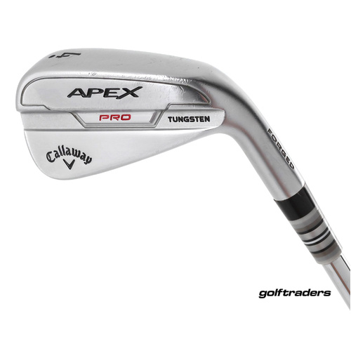 Callaway Apex Pro Tungsten 4 Iron Steel Regular+ Flex New Grip P1251