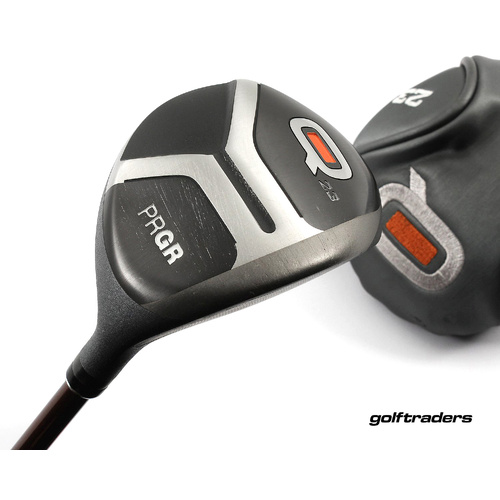 PRGR Q 9 Fairway Wood 23º Graphite Stiff Flex Cover P127