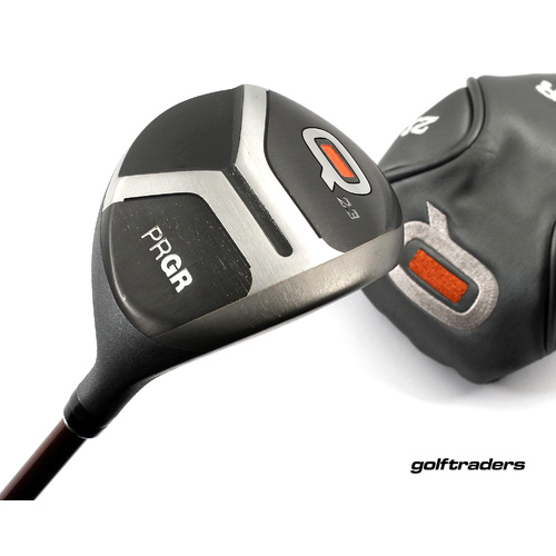 PRGR Q 9 Fairway Wood 23º Graphite Stiff Flex Cover P128