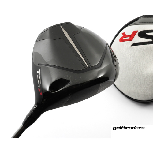 Titleist TSR2 Driver 10º Graphite Stiff Flex Cover New Grip P156