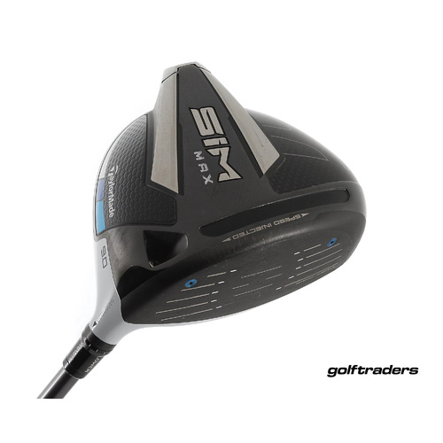 Taylormade Sim Max Driver 9º Graphite Stiff Flex New Grip P193