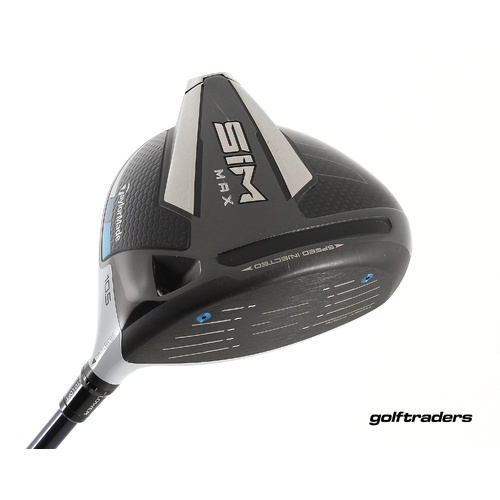 Taylormade Sim Max Driver 10.5º Graphite Stiff Regular Flex P196