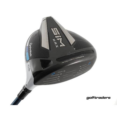Taylormade Sim Max Driver 10.5º Graphite Stiff Regular Flex P198