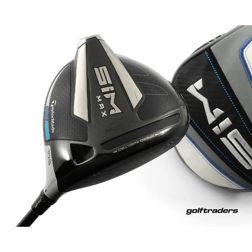 Taylormade Sim Max Driver 10.5º Graphite Stiff Flex Cover P199