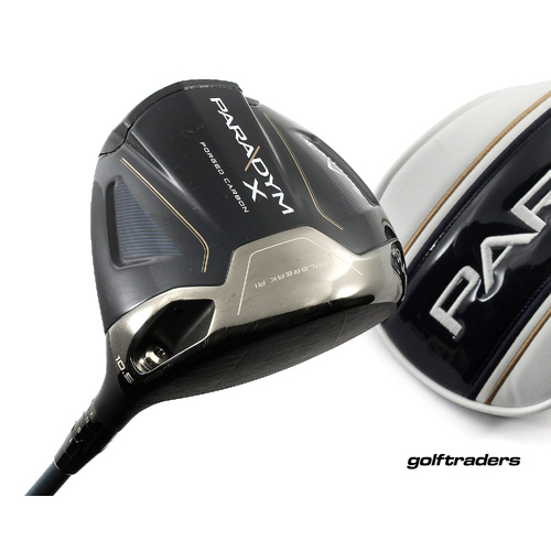 Callaway Paradym X Driver 10.5º Graphite Regular Flex Cover New Grip P215