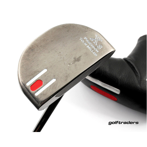 SeeMore X3 Precision Tour Milled Mallet Putter 35" Steel Cover P230