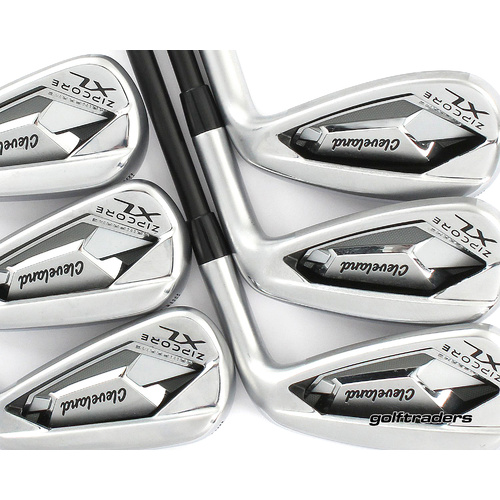 Cleveland Zipcore XL Irons 5-PW Graphite Regular New Grips +0.5" Longer P26