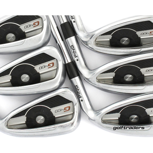 Ping G400 Irons Black Dot 5-PW Steel Stiff Flex New Grips P271