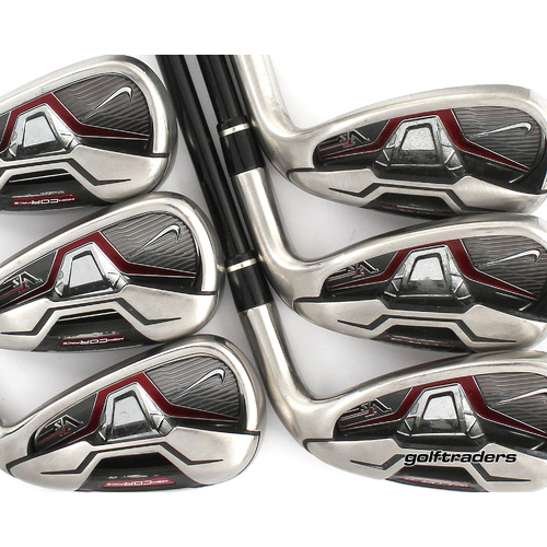 Nike VRS HighCorFace Irons 5-PW Graphite Regular Flex New Grips P279