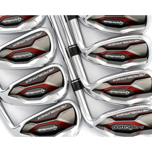 Taylormade Aeroburner Irons 4-PW, GW Steel Regular Flex P339
