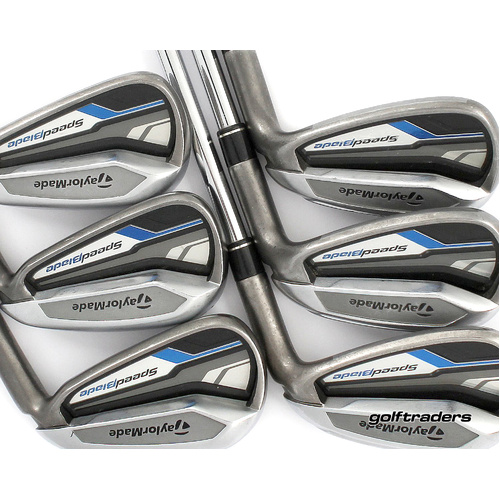 Taylormade Speedblade Irons 5-PW Steel Regular Flex New Grips P341