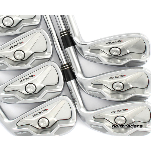 Taylormade Burner Forged Irons 4-PW Steel Regular Flex New Grips P345