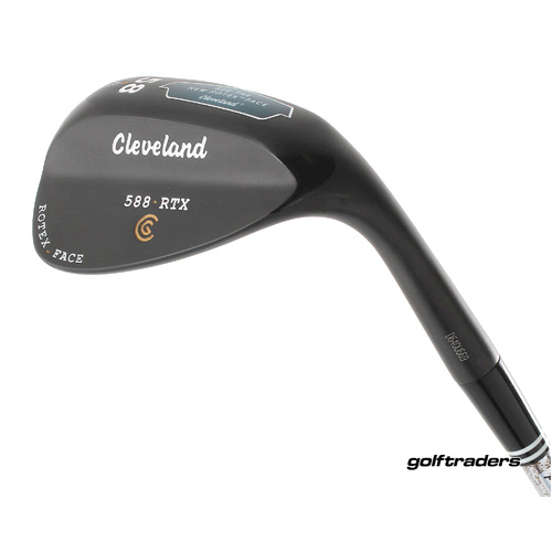 Cleveland 588 RTX Black Lob Wedge 58.08 Steel Wedge Flex P36