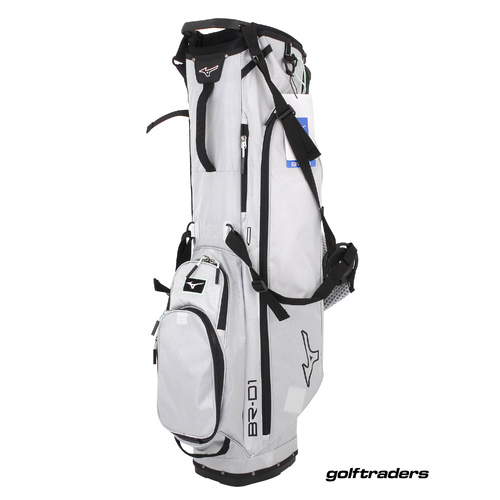 Mizuno 2026 BR-D1 Stand Bag - Light Grey P369